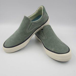 Womens SeaVees Hawthorne Slip On Cordis Corduroy In Sea Foam Green 8.5
